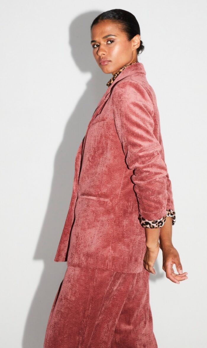 Blazer EMA Velours Vintage Cognac IMPREVU – Image 5