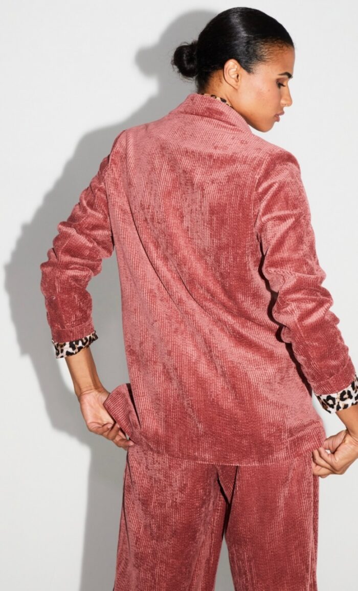 Blazer EMA Velours Vintage Cognac IMPREVU – Image 4