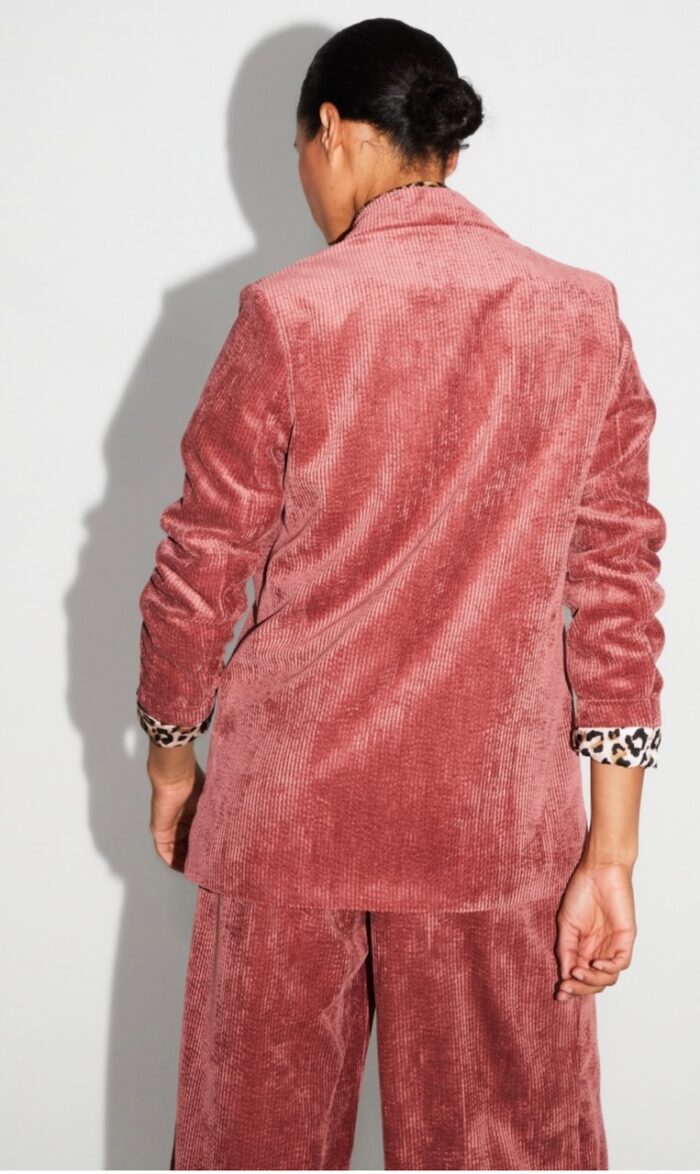 Blazer EMA Velours Vintage Cognac IMPREVU – Image 3