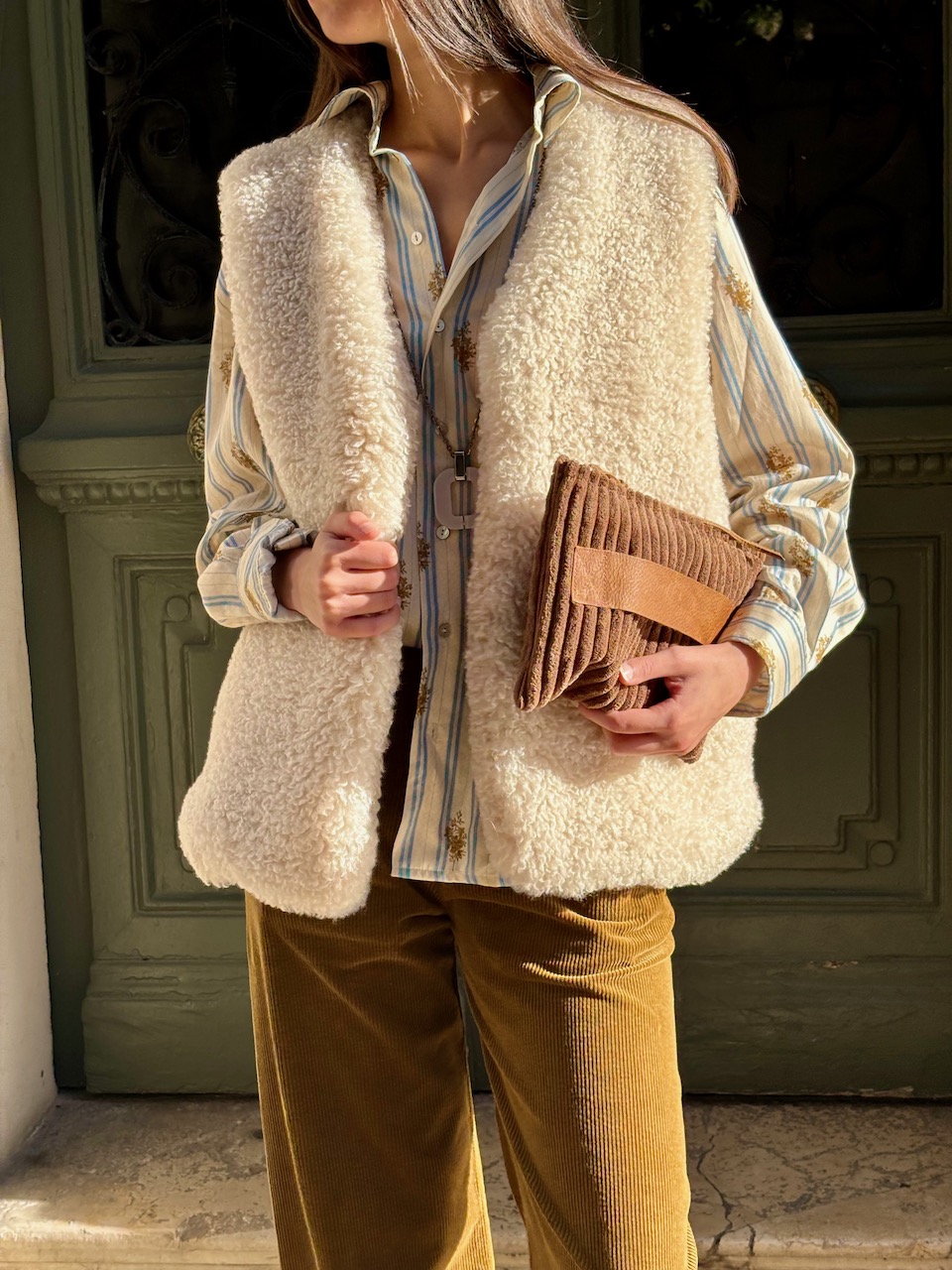 Pantalon Jimmy Velours Bronze HOD – Image 4