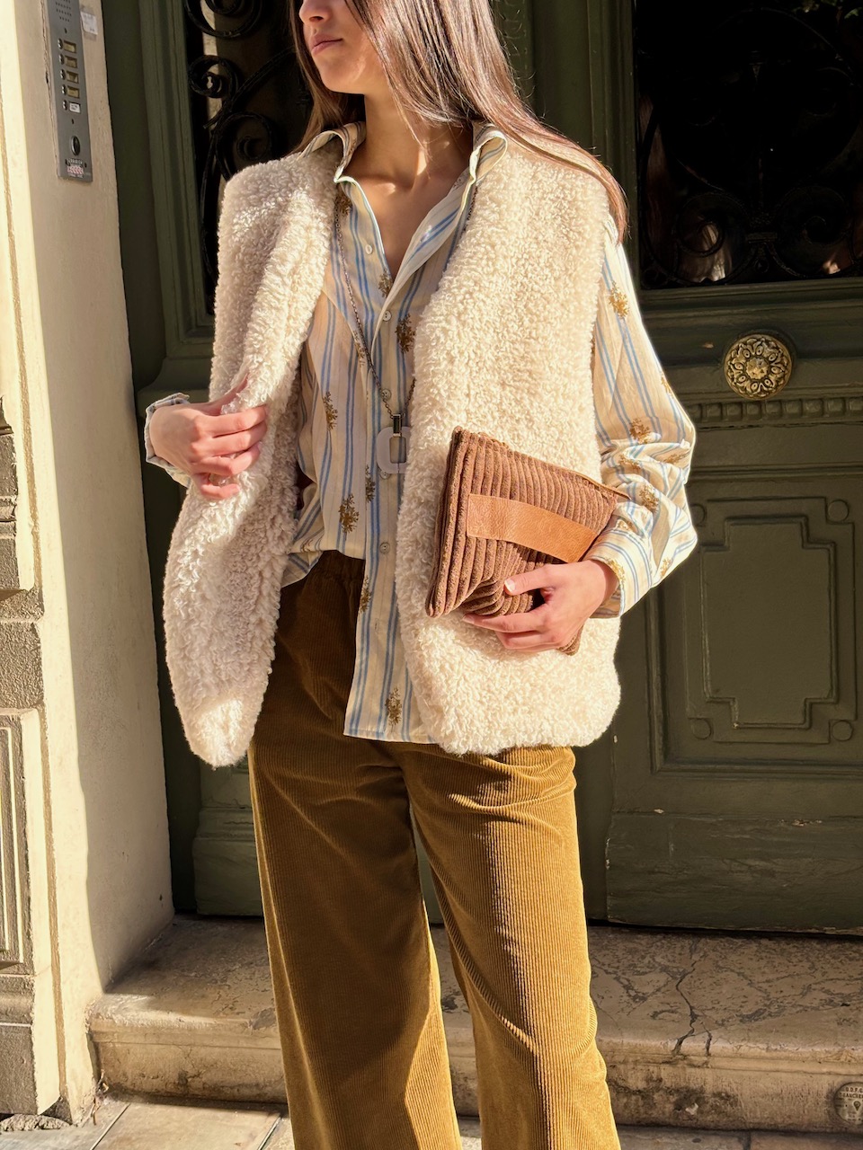 Pantalon Jimmy Velours Bronze HOD – Image 5