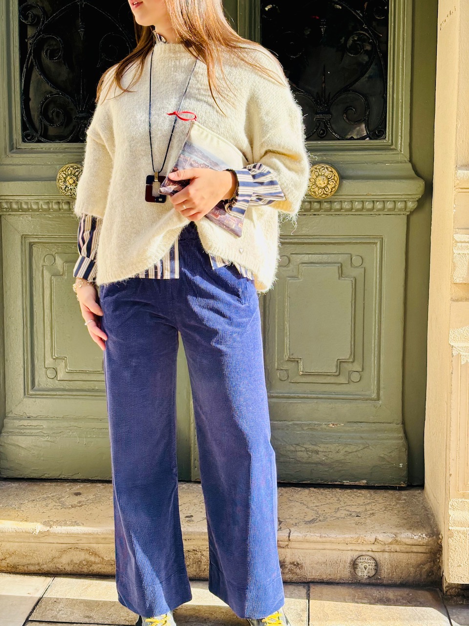 Pantalon Jimmy Velours Dust HOD – Image 2