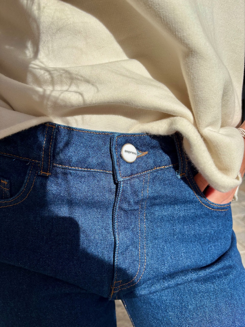 Denim Kate Straight Bleu Brut IMPREVU – Image 12