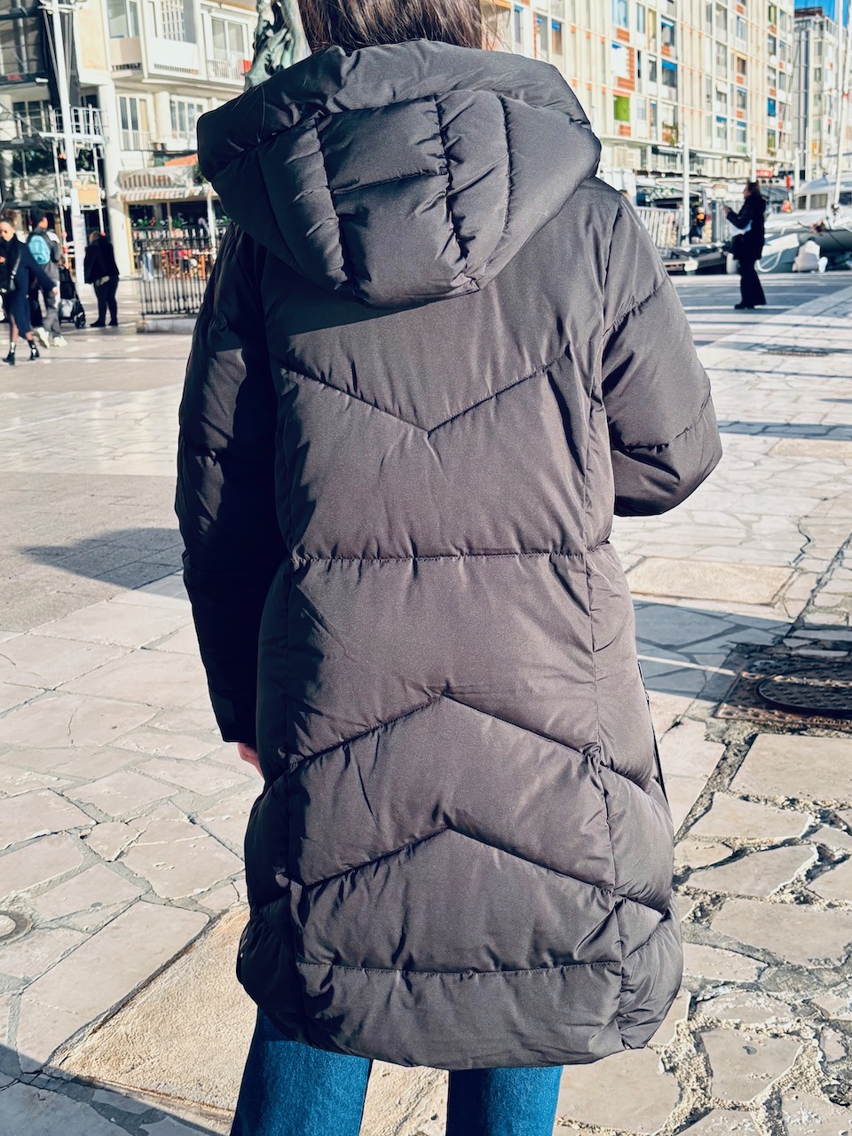 Doudoune longue noir ZHRILL by Mllemaddict – Image 2