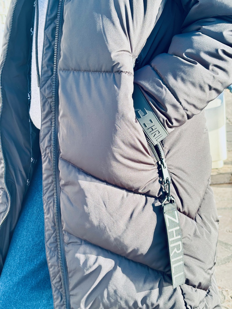 Doudoune longue noir ZHRILL by Mllemaddict – Image 7