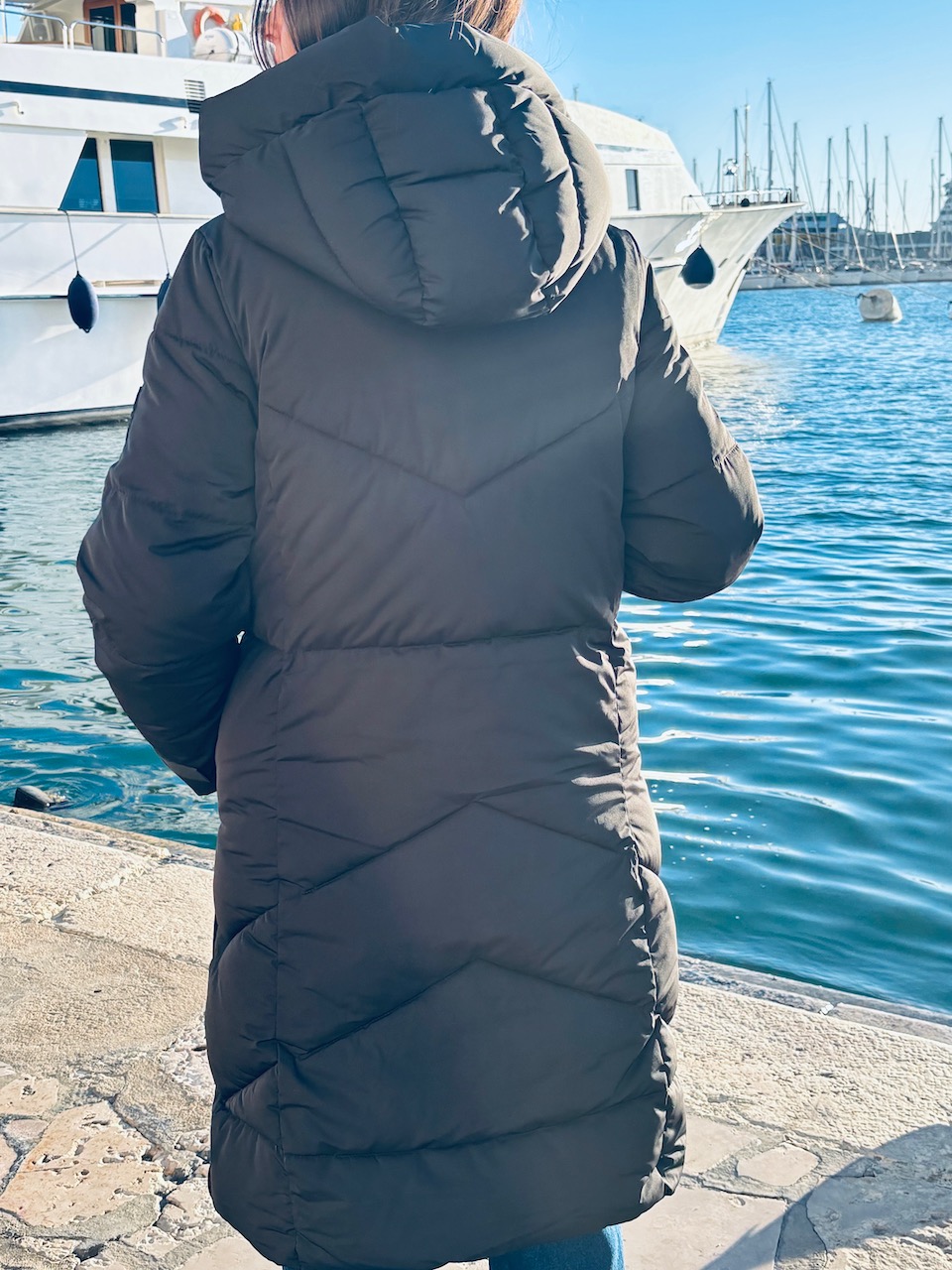 Doudoune longue noir ZHRILL by Mllemaddict – Image 9