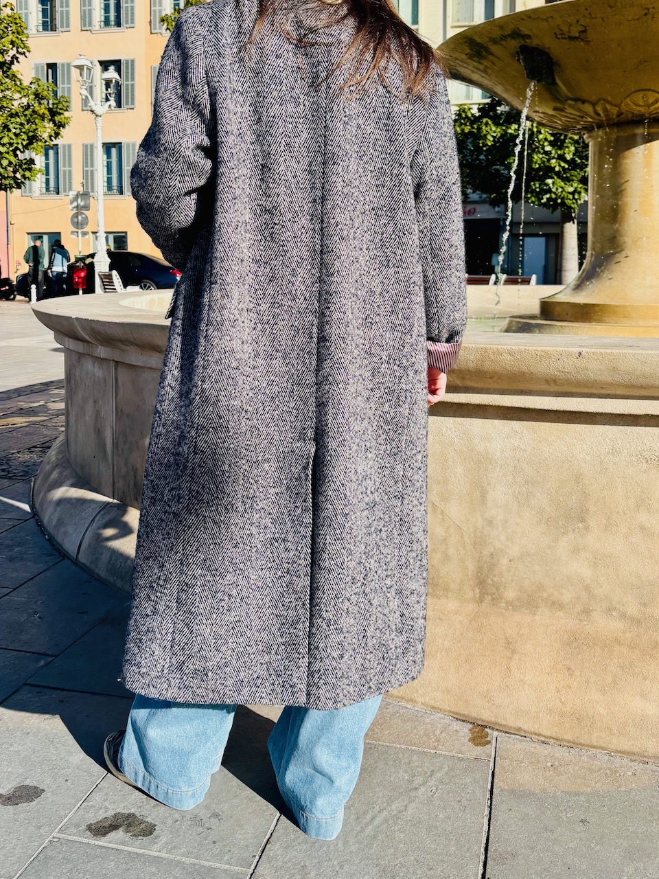 Manteau ATLANTIC chevron marine HOD – Image 2